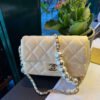 Chanel my precious pearls chain flap bag pre-owned Chanel my precious pearls chain flap bag pre-owned
