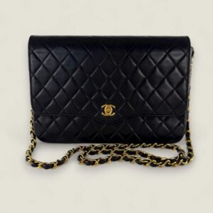 Chanel vintage matelasse single flap Chanel vintage matelasse single flap