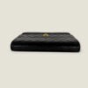Chanel vintage matelasse single flap bovenkant Chanel vintage matelasse single flap bovenkant