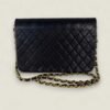 Chanel vintage matelasse single flap pre owned Chanel vintage matelasse single flap pre owned