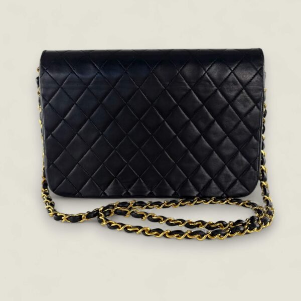 Chanel vintage matelasse single flap pre owned Chanel vintage matelasse single flap pre owned