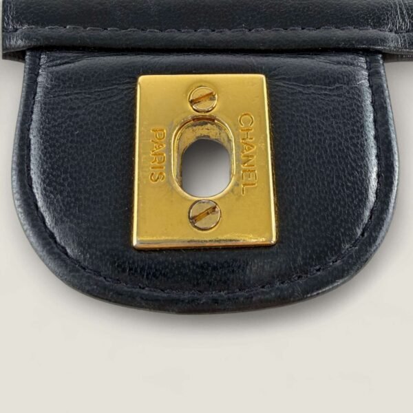 Chanel vintage tas 1989-1991 met 24k gouden hardware Chanel vintage tas 1989-1991 met 24k gouden hardware
