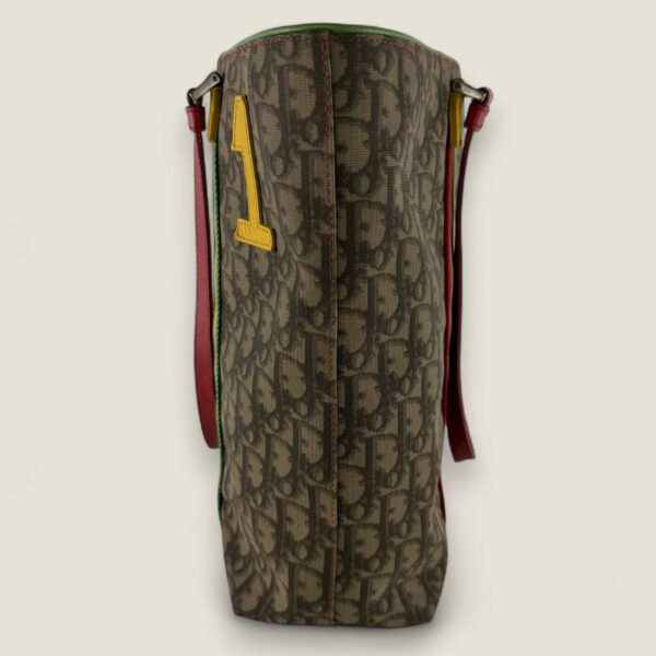 Dior Rasta tote met Entrupy echtheidscertificaat Dior Rasta tote met Entrupy echtheidscertificaat