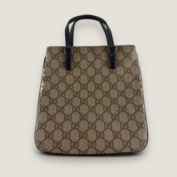 Gebruikte Gucci GG Supreme mini tote bag Gebruikte Gucci GG Supreme mini tote bag