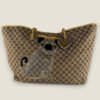 Gucci pre owned pug dog tote grote formaat Gucci pre owned pug dog tote grote formaat