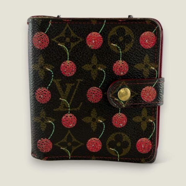 LV Takashi Murakami Cherry portemonnee collectors item LV Takashi Murakami Cherry portemonnee collectors item