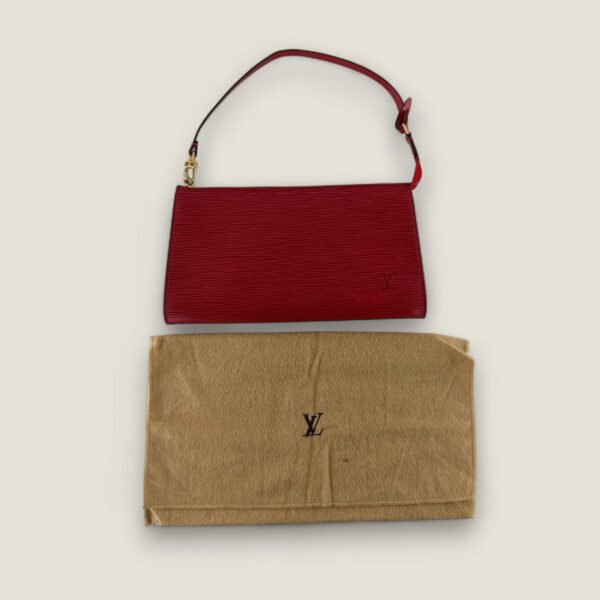 Louis Vuitton Pochette Accessoires Epi rood - pre-owned Louis Vuitton Pochette Accessoires Epi rood - pre-owned