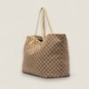 Tweedehands Gucci GG Supreme monogram Oliver hond tote Tweedehands Gucci GG Supreme monogram Oliver hond tote