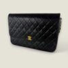 Vintage Chnael zwarte crossbody Vintage Chnael zwarte crossbody