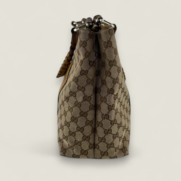 Zijkant Gucci canvas Libeccio Zijkant Gucci canvas Libeccio