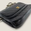 Chanel Double Flap Half Moon hoekjes vintage patina