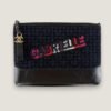 Chanel Gabrielle tweed en kalfsleren clutch