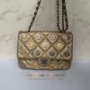 Chanel Paris Dubai medals bag gold
