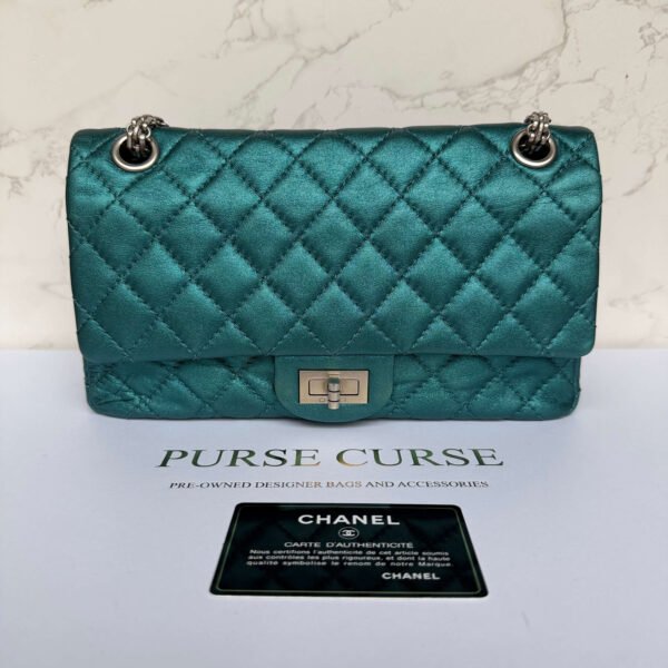 Chanel metallic crossbody tas