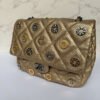 Chanel metallic gold shoulder bag