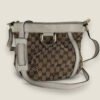 Gucci small Abbey D ring messenger GG canvas