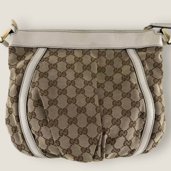Gucci vintage Abbey schoudertas GG canvas