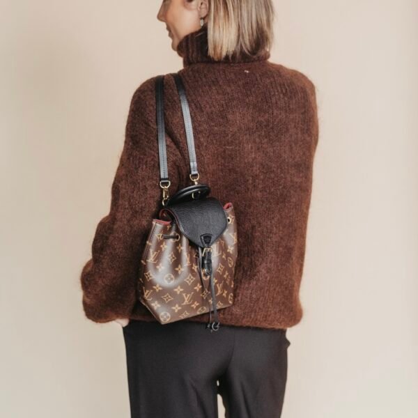 Purse Curse pre-owned Louis Vuitton Montsouris BB monogram Purse Curse pre-owned Louis Vuitton Montsouris BB monogram