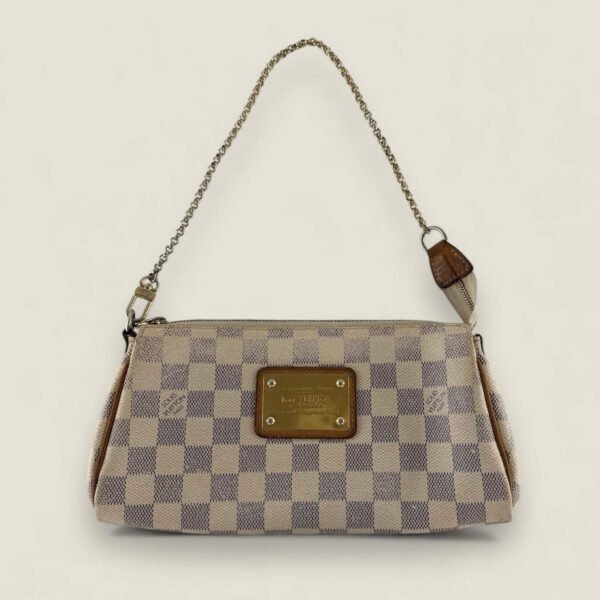 Louis Vuitton eva damier azur crossbody bag pre owned