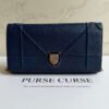 Dior Diorama Croisiere clutch zonder ketting blauw