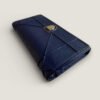 Dior Diorama blue leather wallet on chain on body