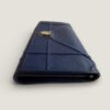 Dior Diorama clutch blauw leer met afneembare ketting
