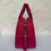 Gucci Diamanté satchel roze zijaanzicht