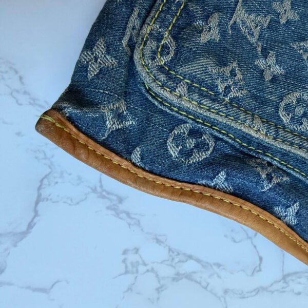 Louis Vuitton sac plat vachetta leer detail Louis Vuitton sac plat vachetta leer detail