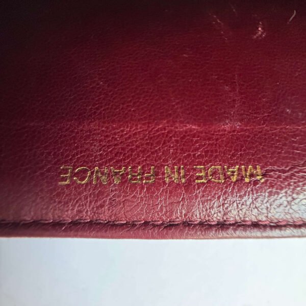 Chanel vintage Chanel tas binnenkant detail