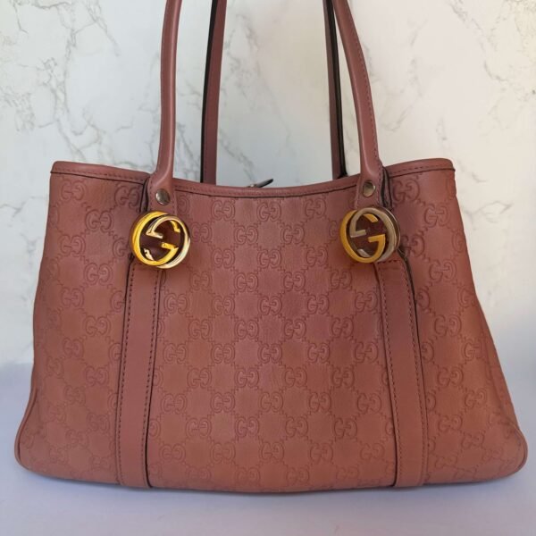 Authentieke Gucci tas kopen roze leer