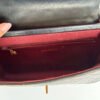 Binnenkant authentieke Chanel single flap begin jaren 80