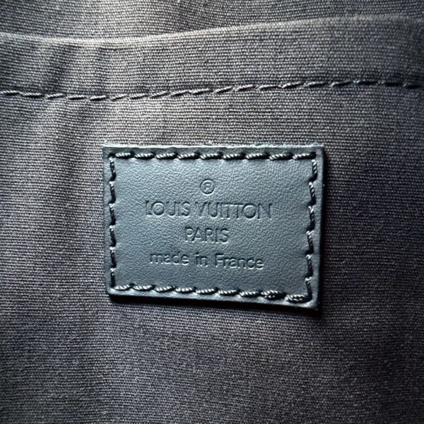 Binnenkant authentieke Louis Vuitton Matsy schoudertas zwart