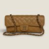 Chanel East West flap beige caviar 24k goldplated hardware Chanel East West flap beige caviar 24k goldplated hardware