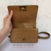Chanel Gold Leather CC Cutout Medium Boy Flap Bag