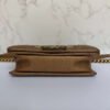 Chanel pre-owned Small Quilted Metallic Lambskin Interwoven CC Boy Flap onderkant