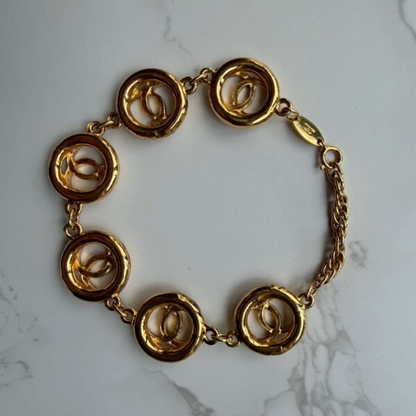 Chanel vintage sieraden 24k verguld Chanel vintage sieraden 24k verguld
