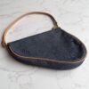 Christian Dior denim pochette saddle style Christian Dior denim pochette saddle style