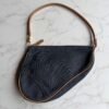 Christian Dior denim saddle pochette - pre-owned Christian Dior denim saddle pochette - pre-owned