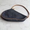 Dior vintage denim saddle pochette Dior vintage denim saddle pochette