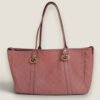 Gucci Guccissima Twins tote bag roze leer - pre-owned