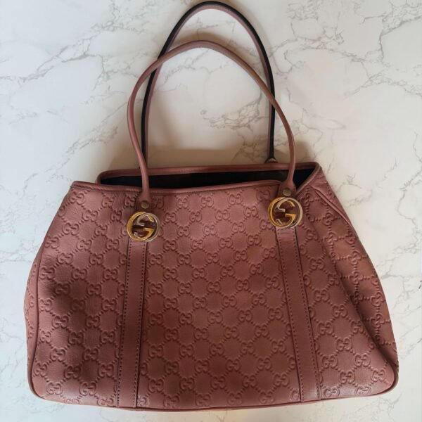 Gucci Guccissima Twins tote bag tweedehands