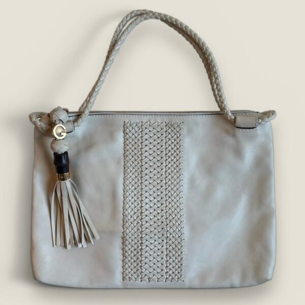 Gucci beige leren handgemaakte tote