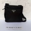 Prada nylon mini schoudertas zwart - pre-owned Prada nylon mini schoudertas zwart - pre-owned