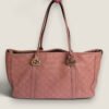 Tweedehands Gucci Guccissima Twins tote bag roze leer