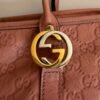 Tweedehands Gucci handtas zilver en goud hardware