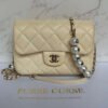 Chanel my precious pearl chain flap Chanel my precious pearl chain flap