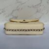 Onderkant Chanel my precious pearl chain flap Onderkant Chanel my precious pearl chain flap