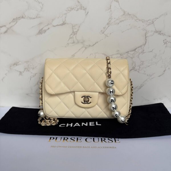 Pre-owned Chanel my precious pearl flap bag Pre-owned Chanel my precious pearl flap bag