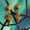 Unieke vintage Chanel clip on oorbellen Coco Chanel poppetjes Unieke vintage Chanel clip on oorbellen Coco Chanel poppetjes