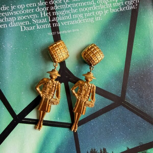 zeldzame Vintage Chanel oorbellen zeldzame Vintage Chanel oorbellen